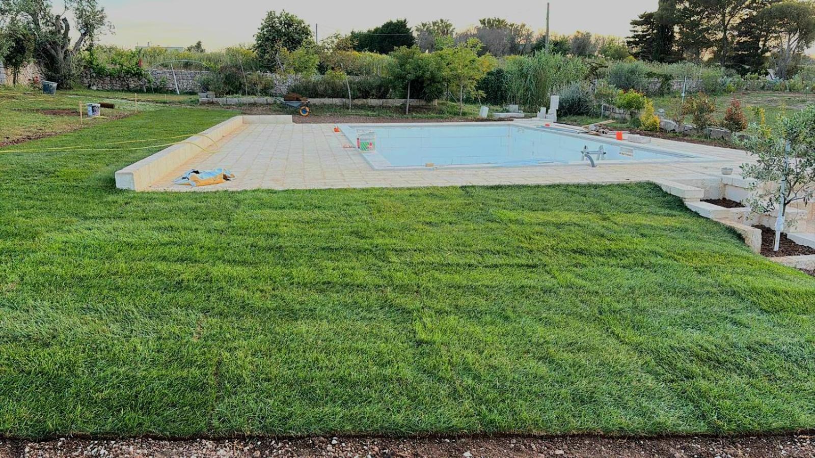 Tenuta Valle Dell Idro Otranto Con Piscina 卡萨马塞拉 外观 照片