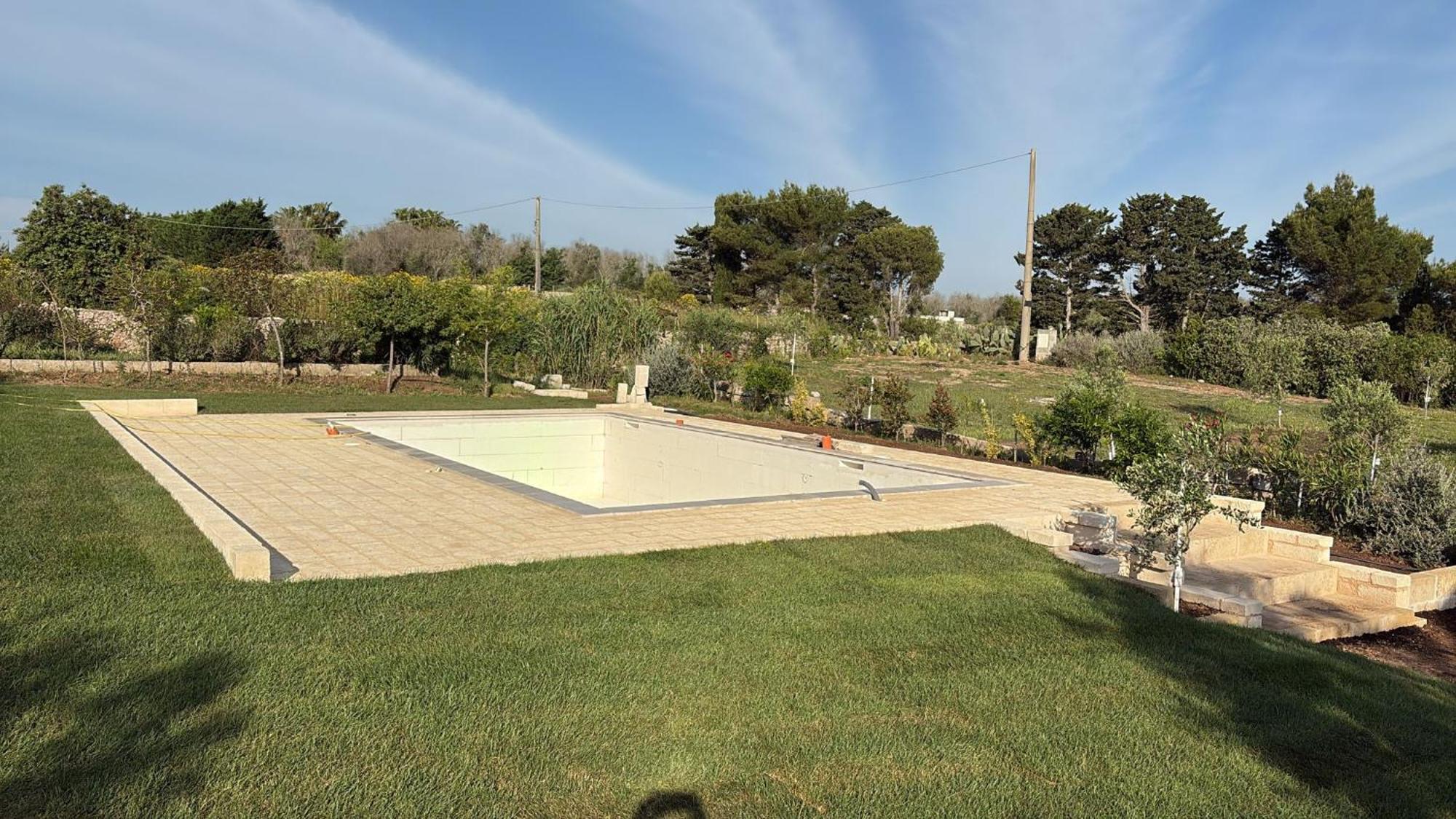 Tenuta Valle Dell Idro Otranto Con Piscina 卡萨马塞拉 外观 照片