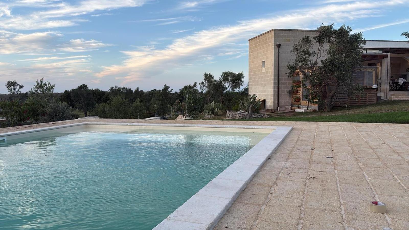 Tenuta Valle Dell Idro Otranto Con Piscina 卡萨马塞拉 外观 照片